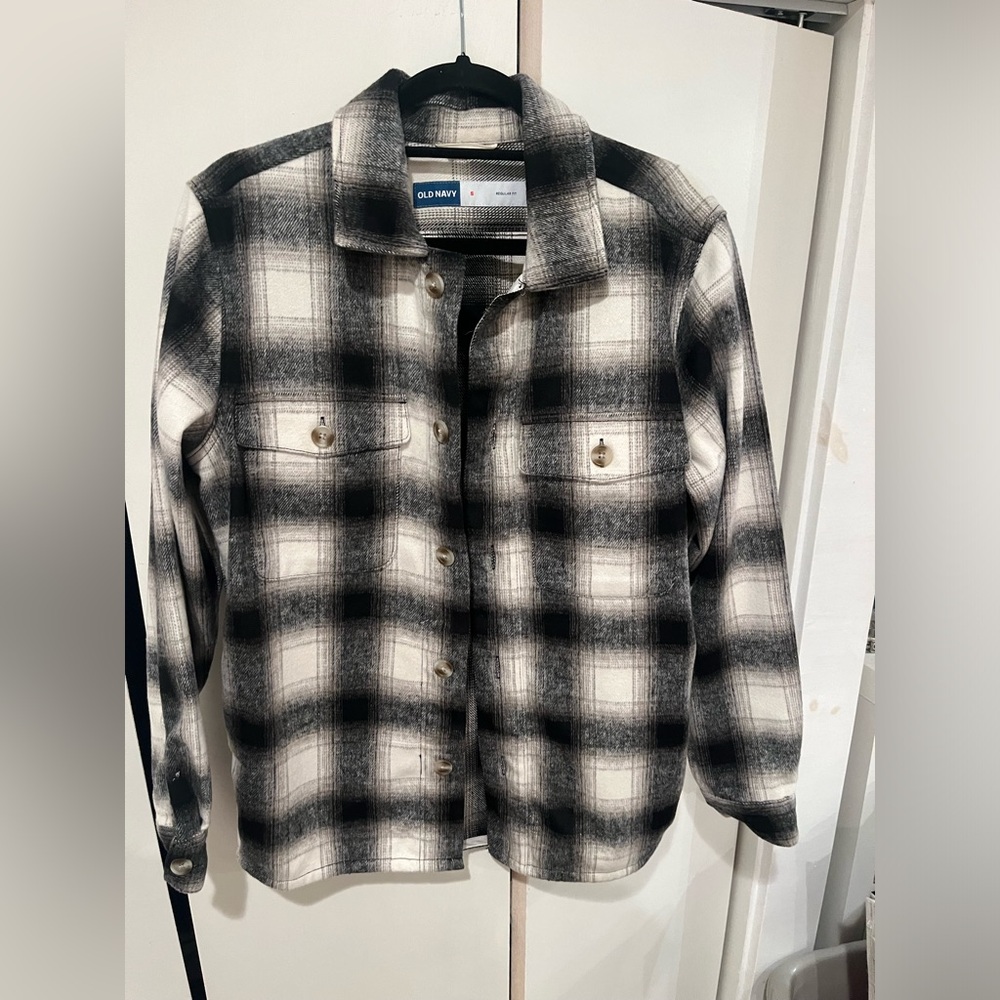 Old navy heavyweight flannel Shacket